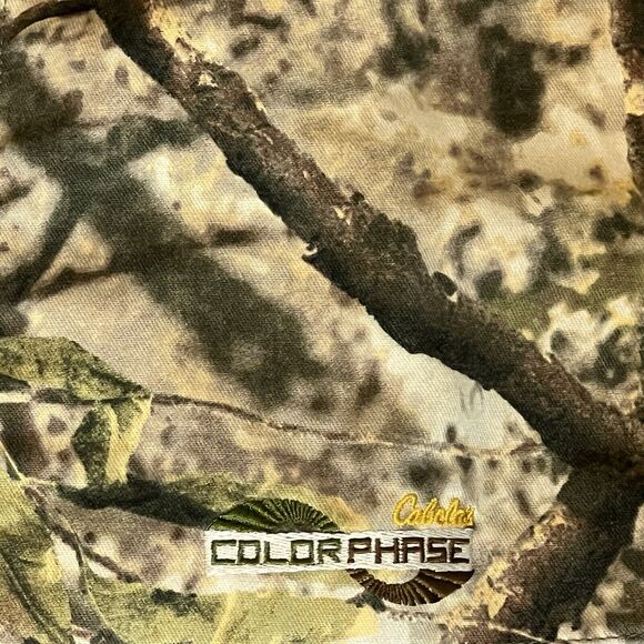 Cabelas Camo Cargo Pants Canvas ZONZ Woodlands Hunting Outdoor Mens Size 44 x 32 - Picture 11 of 13